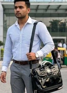 Stylish Men's Briefcase-Perfect for Work & Travel