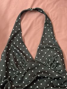 Chic Polka Dot Halter top