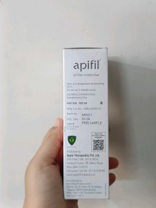 Apifil Oil Free moisturizer