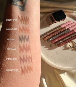 NYX Professional Makeup Lip Lingerie Swatches