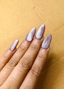 Sparkly Cat Eye Nail Polish