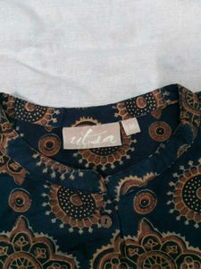 Boho Print Long Sleeve Tunic Top