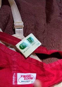 2 Cotton Bras Combo | Size 34 | Unpadded