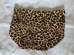 Leopard Print Seamless Panty