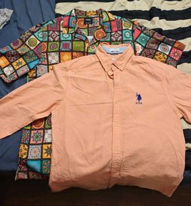 Men's USPA & Colorful Print Shirts