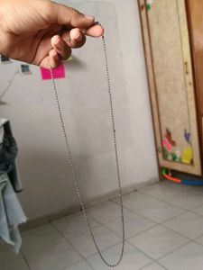 Silver Ball Chain Necklace
