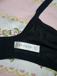lacey Elegant Black Bra