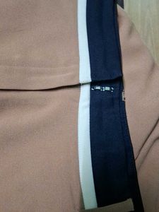 Stylish Tan Wide Leg Pants