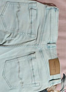 Men's Light Blue Slim Fit Casual Pants