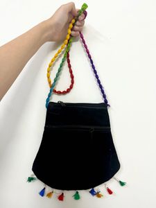 Boho Embroidered Peacock purse