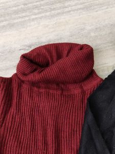 Turtleneck Knit Dress Bundle