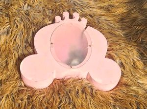 Pink Princess Carriage Coin Bank