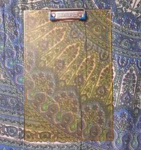 Yellow Transparent Acrylic Unbreakable Premium Quality School/College/Offices Examination Pad/Exam Board/Clip Board/Memo Clipboard With Imprinted Rulers On Side For- Everyone, Students, In Offices.