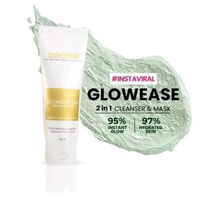 SUROSKIE Glowease 2in1 Cleanser &amp; Mask