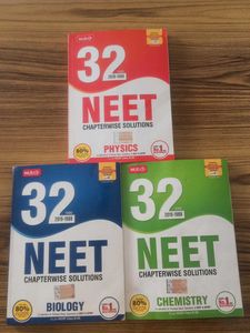 32 yrs NEET Chapterwise Solutions(Phy, Chem,bio)