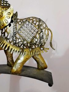 Vintage Decorative Elephant Showpiece