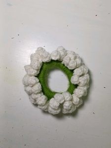 Handmade Crochet Hair Scrunchie