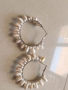 Kodi White Earrings, Price is Negotiable