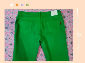 Set of 3 Colored Jeans 💚💜💙