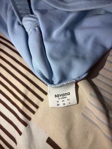 Pastel Blue Shorts for Women | Savana