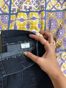 Denim Mini Skirt