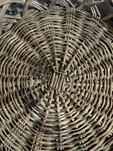 Woven Rattan Decorative Tray