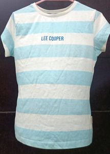 Lee Cooper Blue-White striped Shirt