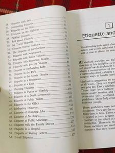 The Book of Etiquette and Manners