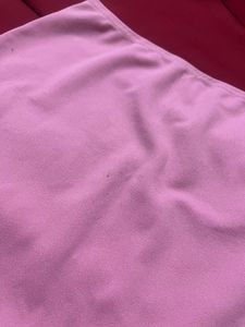 pink cute mini skirt