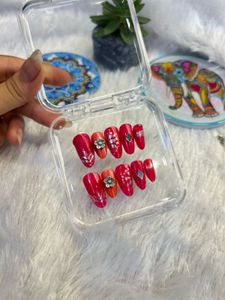 Navratri special presson nails💅✨