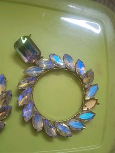 Sparkling Hoop Earrings