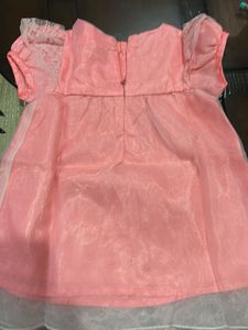 Adorable Pink Lace Baby Dress