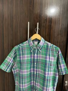Brooks Brothers Plaid Short Sleeve Shirt