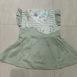 Cute Hello Kitty Dress and Bloomers Set