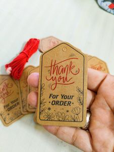 ✨Thank You Tag With Thread✨