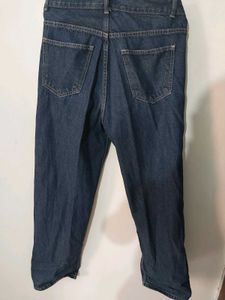 Classic Dark Wash Denim Jeans