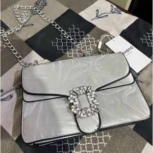 Sparkling Clasp Chain Bag
