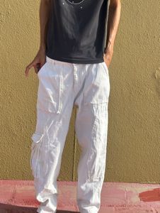 Men's White Carpenter pants