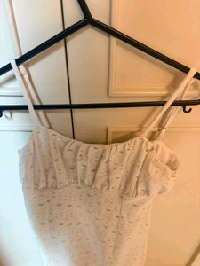white bodycon dress