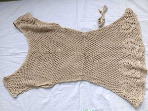 Boho Crochet Beach Cover-Up