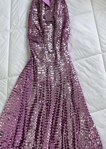 Sparkling Purple Sequin Gown limited edition 🎀📍�
