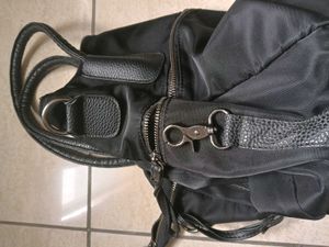 Black Nylon Handbag