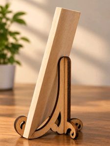Radha Krishna Wooden Showpiece (includes stand)