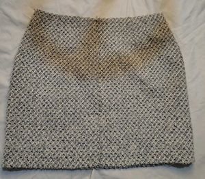 Textured Tweed Mini Skirt