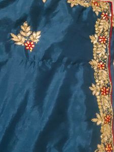 Elegant Blue Saree