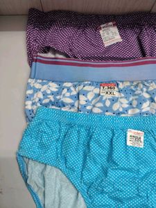 Pack of 3 Women's Cotton Briefs