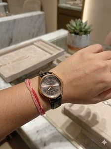 Classic Rose Gold Tone Watch