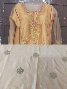 Elegant Embroidered Kurta Set with Palazzo
