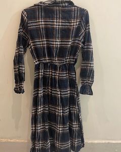 Plaid Flannel Dress