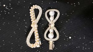 Sparkling Pearl Hair Clips (Set of 2)